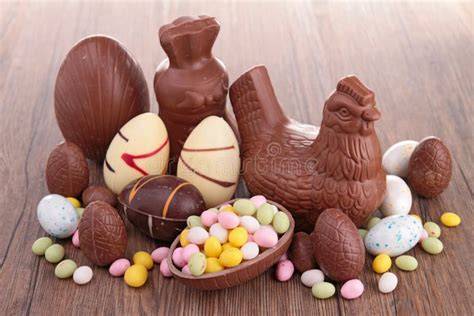 illustration chocolats paques assortiment