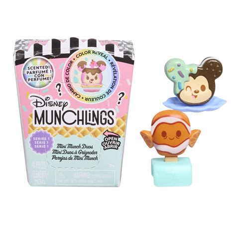 Figurines Disney Munchlings parfumées de Noël