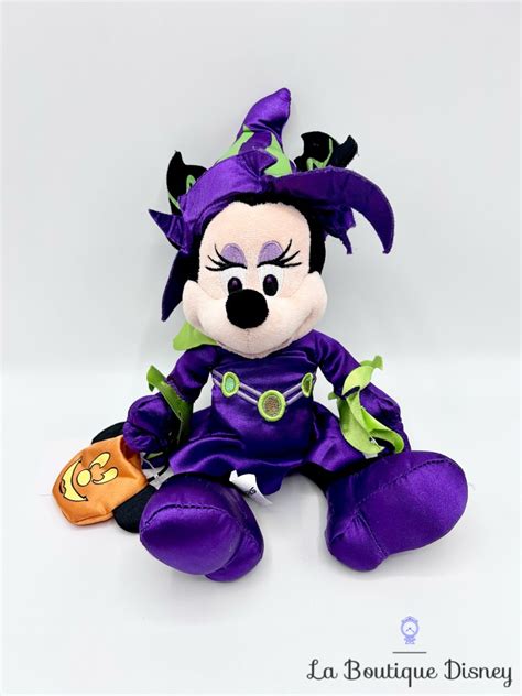 Minnie sorcière en costume Halloween