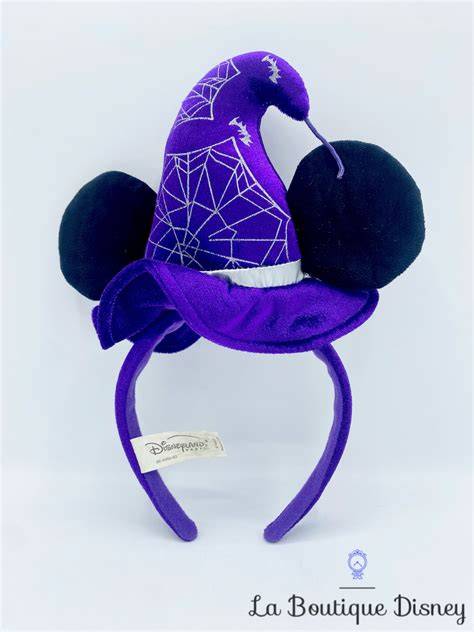 Bandeau oreilles Minnie chapeau sorcière