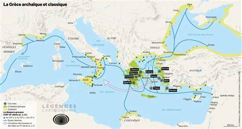 cartographie des sites antiques et routes commerciales antiques