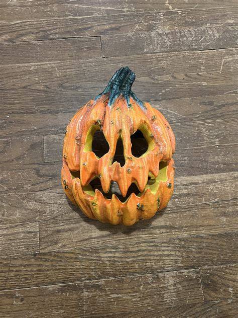 Masque articulé citrouille Jack-O’-Lantern