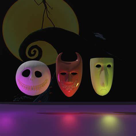 Masques Lock Shock Barrel imprimés en 3D