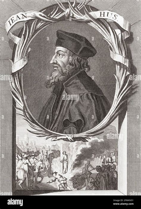 Portrait de Jan Hus, réformateur tchèque