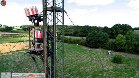Stand de ball-trap en forêt