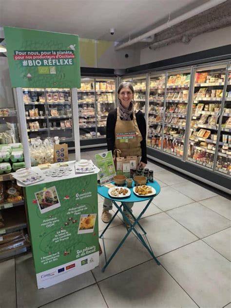 dégustation de crêpes bio en magasin