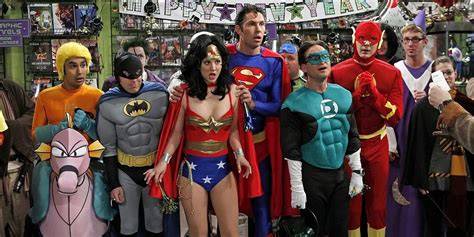 Costumes Justice League de The Big Bang Theory