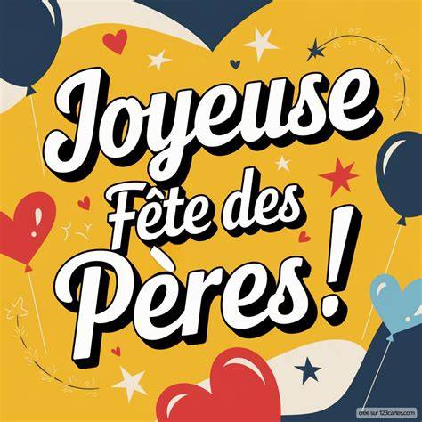 carte virtuelle Fête des Pères