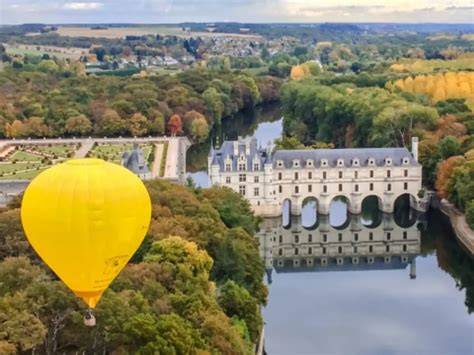 Montgolfière survol châteaux de Loire