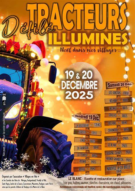 défilé lumineux de Noël à Briançon
