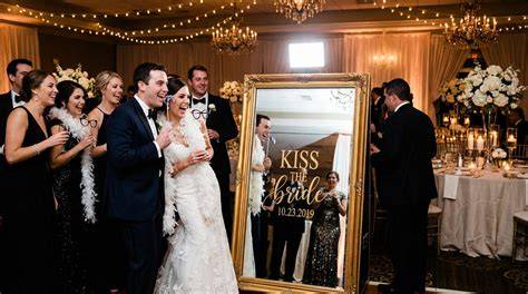 miroir photobooth mariage avec invités