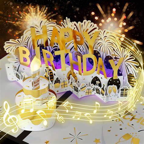 carte musicale anniversaire prénom Dina