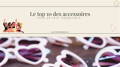 Accessoires colorés pour thème EVJF