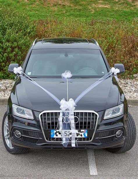 Emplacements décoration voiture mariage