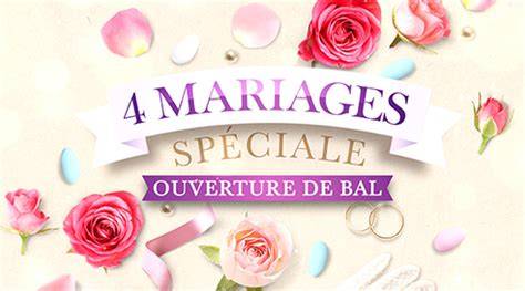 infographie ouverture de bal 4 mariages