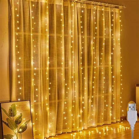 Rideau lumineux LED décoration mariage