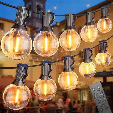 Guirlande lumineuse étanche sur terrasse