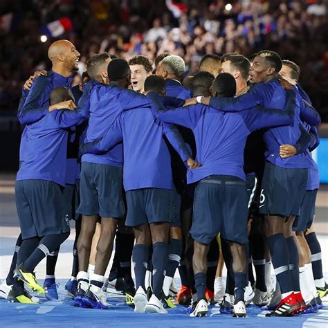 Célébration des Bleus au Stade de France