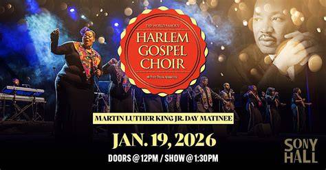 harlem gospel Martin Luther King Day