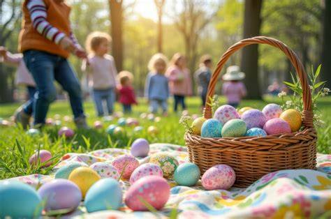 infographie chasse oeufs france traditions