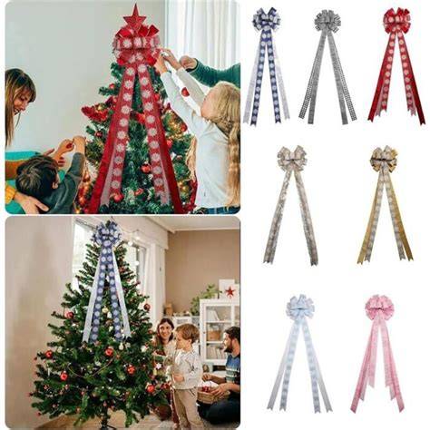 placement de nœuds en jute sur sapin