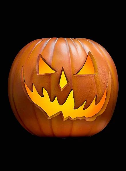 Citrouille Jack-o’-lantern éclairée