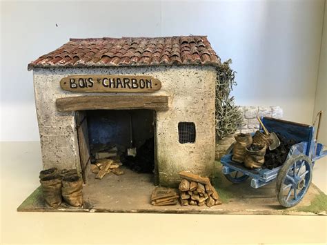 Maquette miniature métiers provençaux anciens