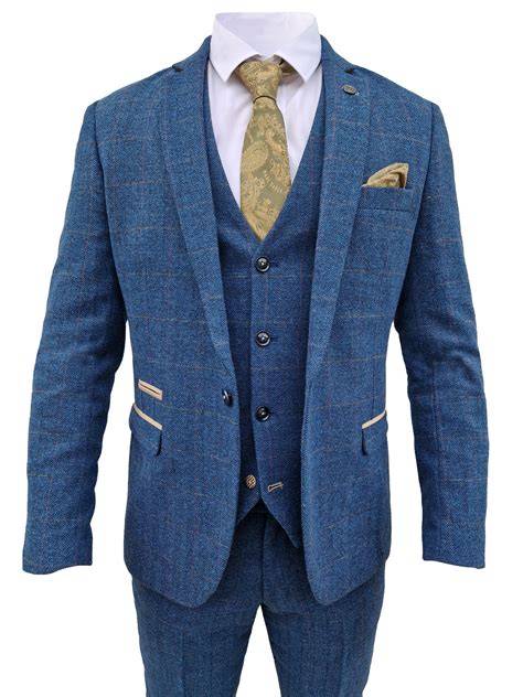 Costume trois pièces automnal en tweed