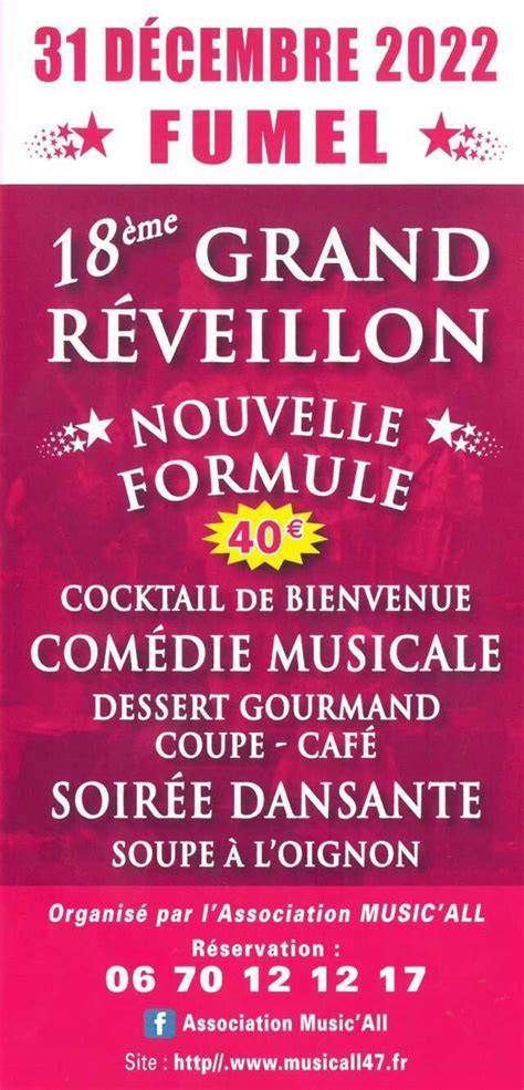 plan des lieux réveillon danse et musique