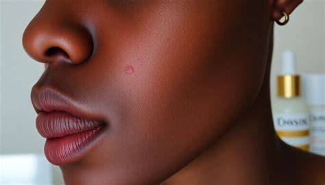 Hyperpigmentation post-acnéique sur peau du visage