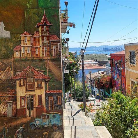 Collines colorées de Valparaíso