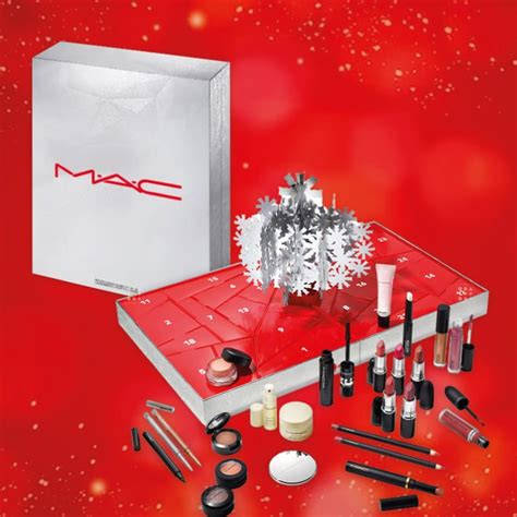 Calendrier de l’Avent MAC doré 24 cases
