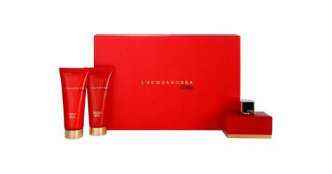 fendi l'acquarossa coffret emballage rouge