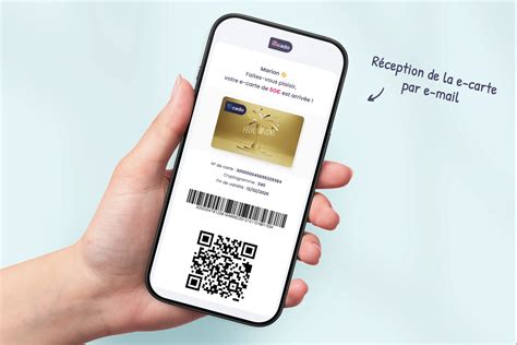 Carte cadeau physique et e-carte digitale