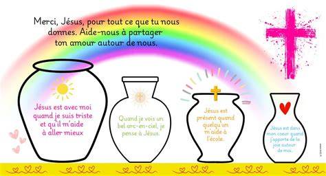Tableau collectif enfants jarres de Cana