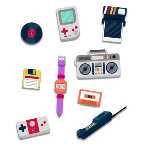 Objets emblématiques des années 80