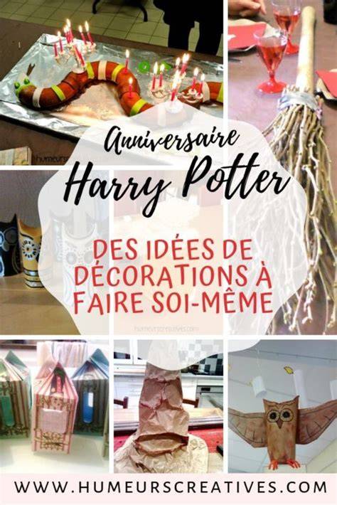 Décoration anniversaire Harry Potter Poudlard