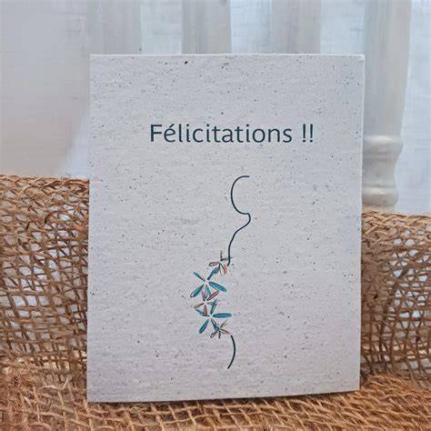 Carte de félicitations pour grossesse