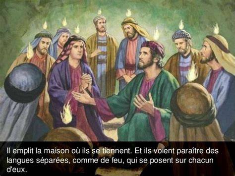 Jésus bénissant les apôtres à la Pentecôte