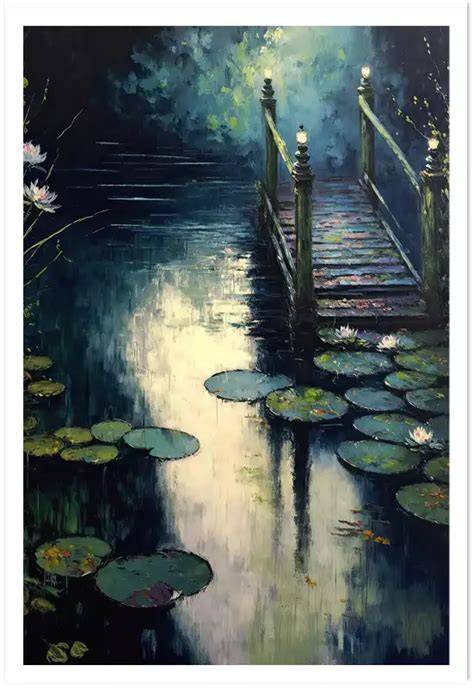 Panier de fleurs au bord de l'eau