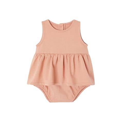Robe blanche bébé mariage avec body intégré