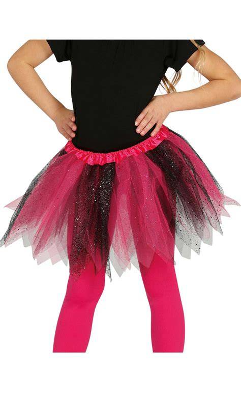 costume ballerine tutu rose et noir