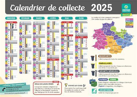 Calendrier des collectes de Noël Magalas