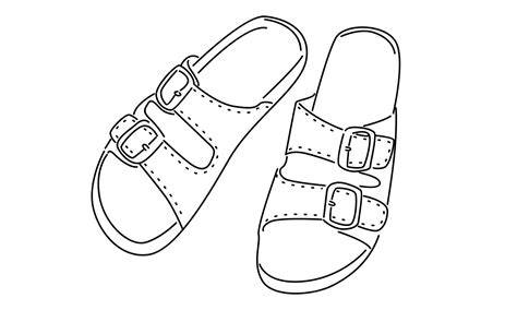 sandales Santoni design italien illustration