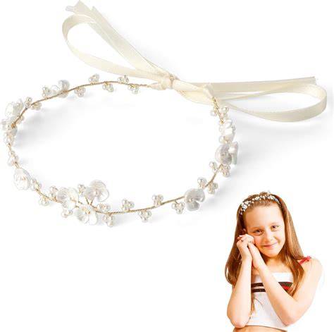 Accessoires communion fille bandeau chaussures