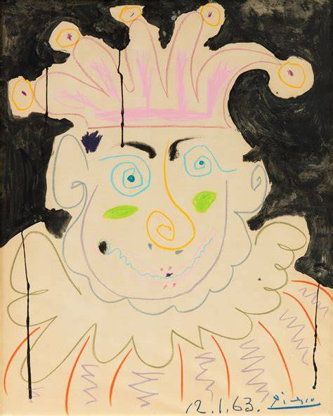 Affiche Picasso Le Roi Carnaval 1961