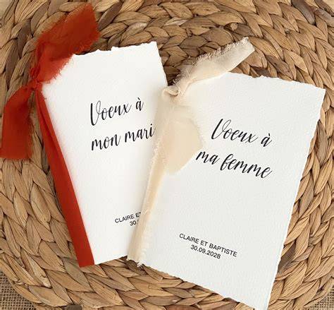 Souvenir mariage couple chien livret