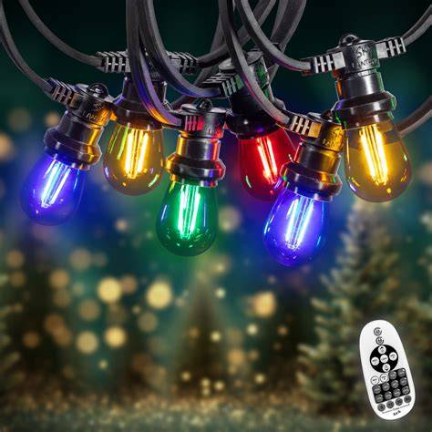 guirlande de Noël extérieure avec rallonge transparente