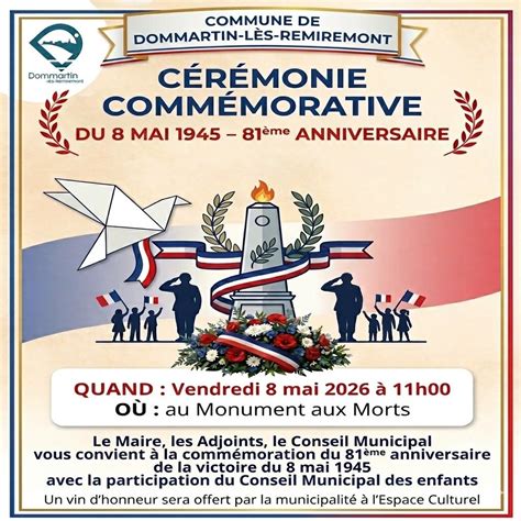 cérémonie du 8 mai monument aux morts