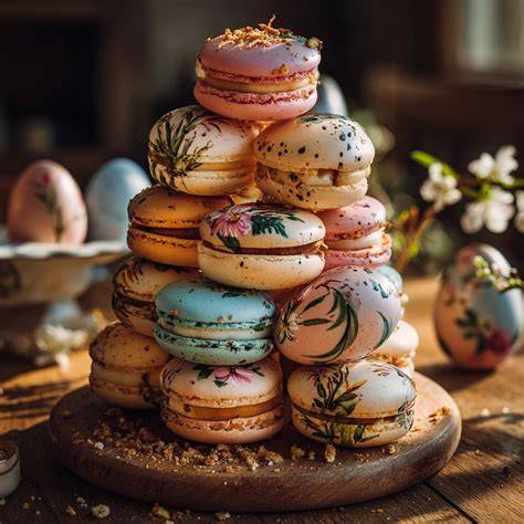 macaron pastel decoration naissance